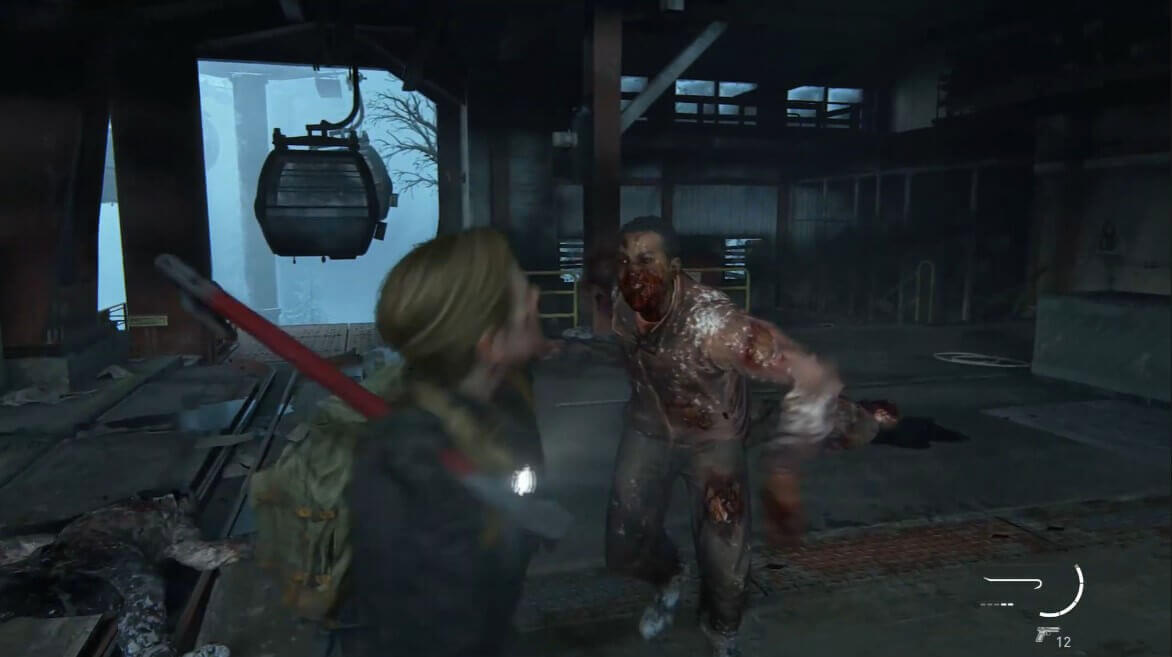 The Last Of Us Part II - геймплей игры на PlayStation 4